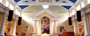 The Chapel of the Catholic Private School.
