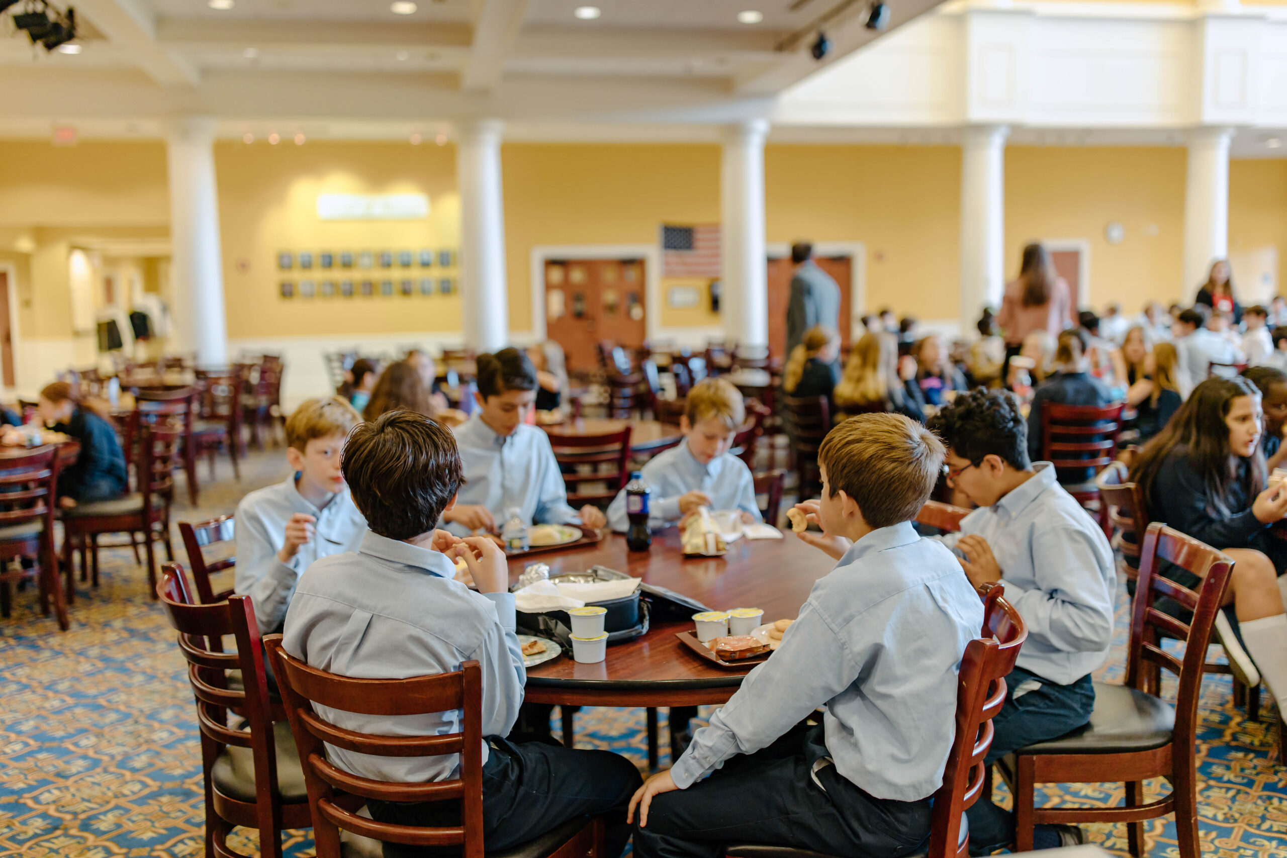 Lunch at Providence Academy