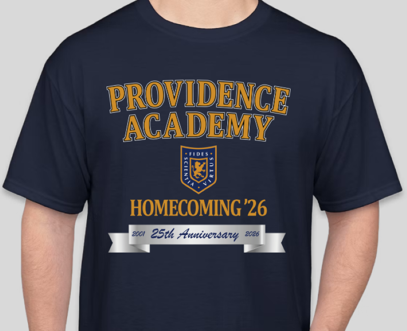 2026 Providence Academy Homecoming T-Shirt