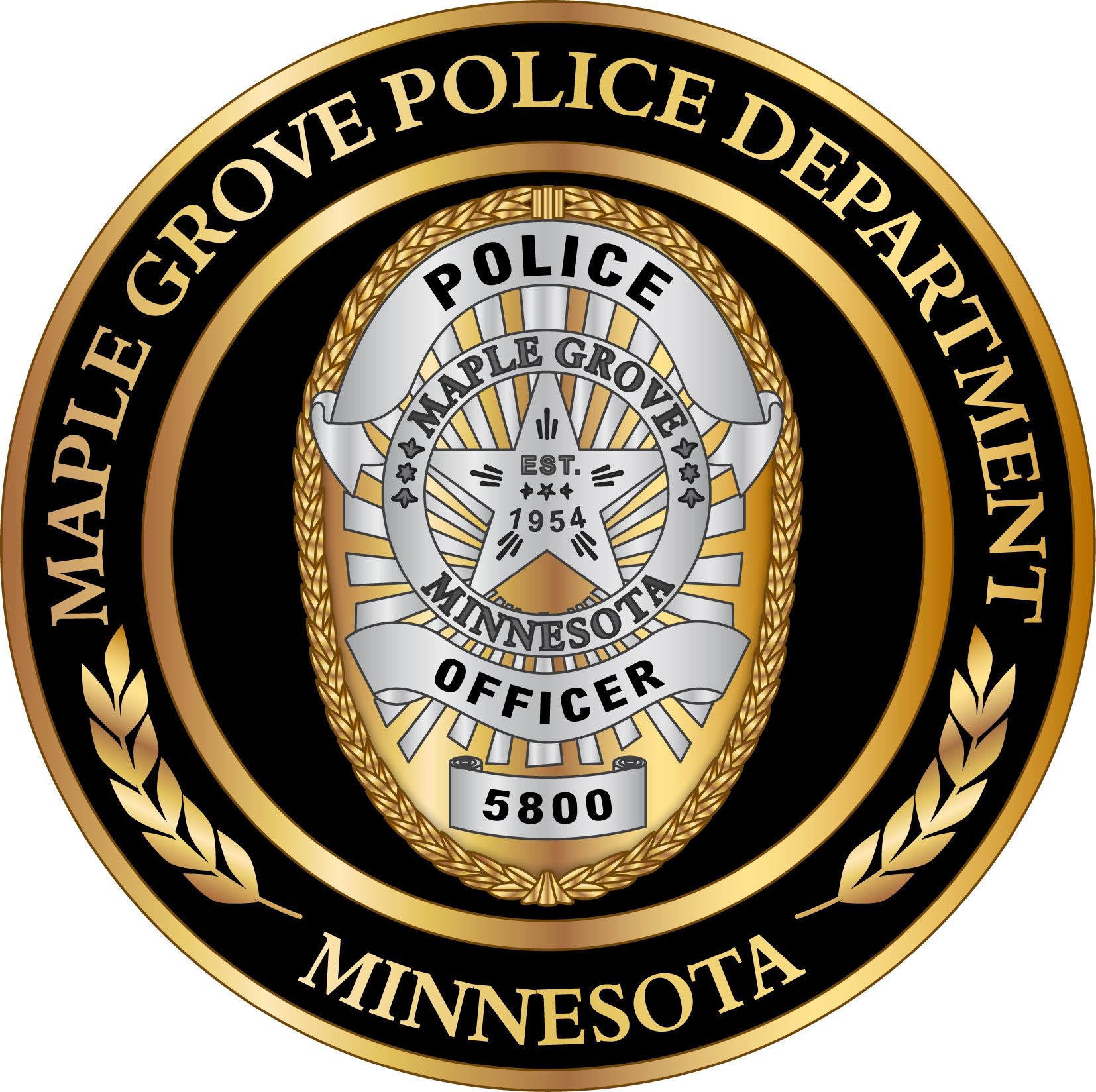 Maple Grove Police Department logo