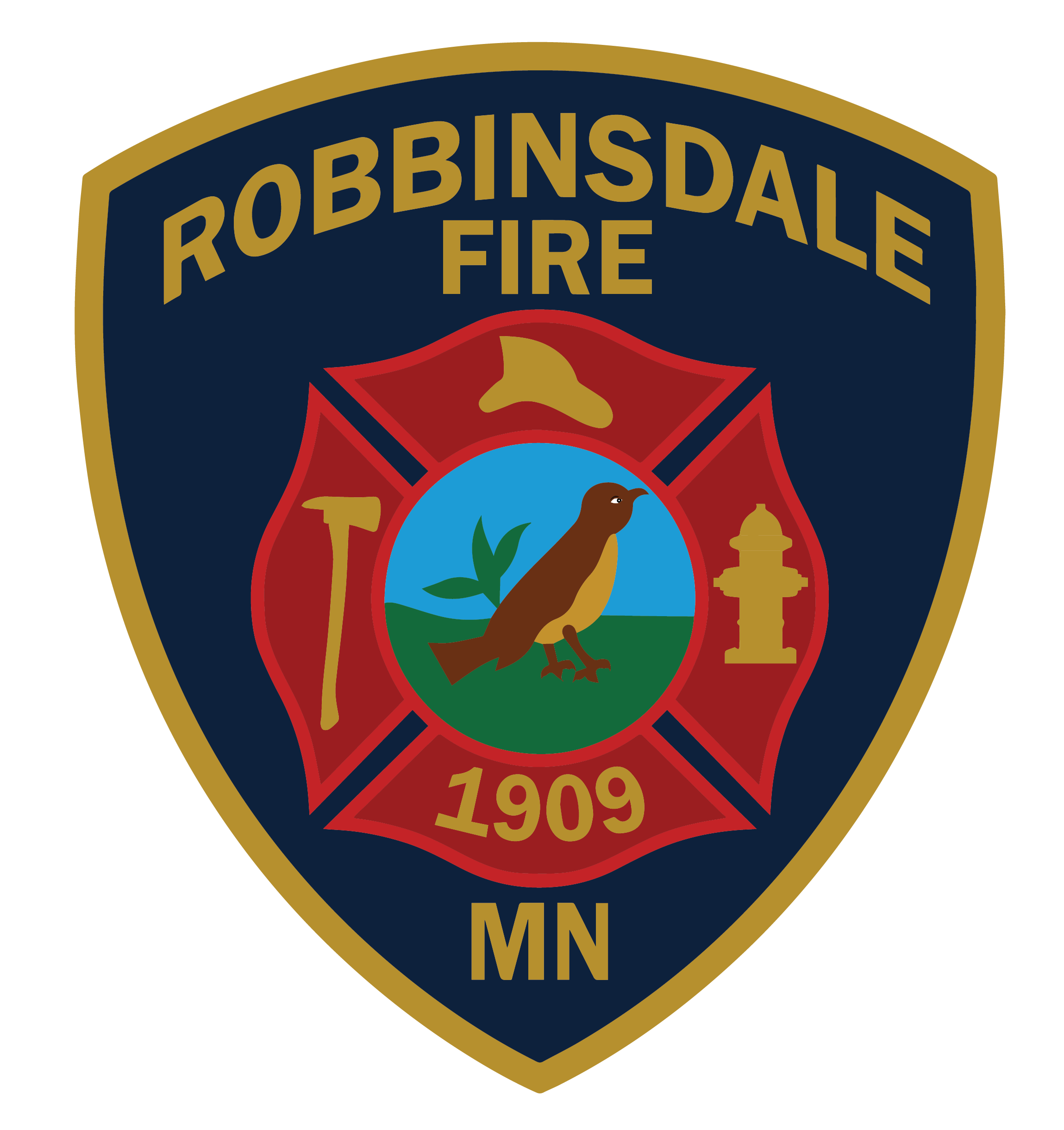 Robbinsdale Fire Department logo